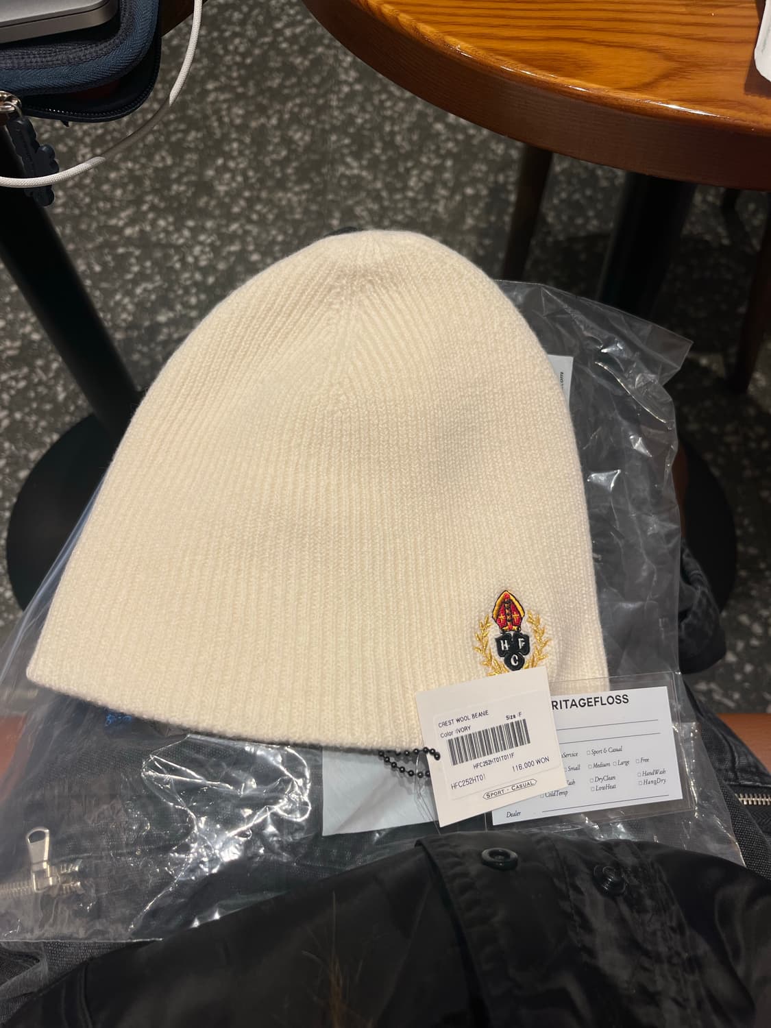 헤리티지 플로스 비니 white 상품이미지1