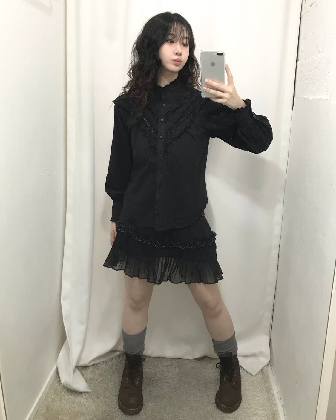 블랙 고스 코디 세트 🖤 상품이미지1