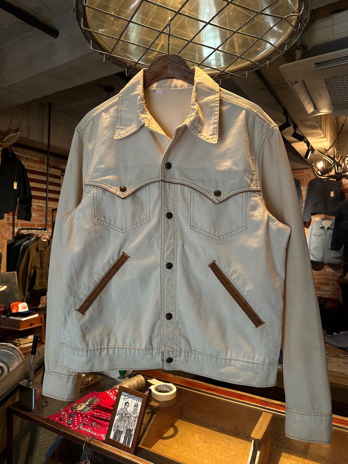 70s USA Levis 빈티지 리바이스 로데오 웨스턴 자켓 상품이미지2