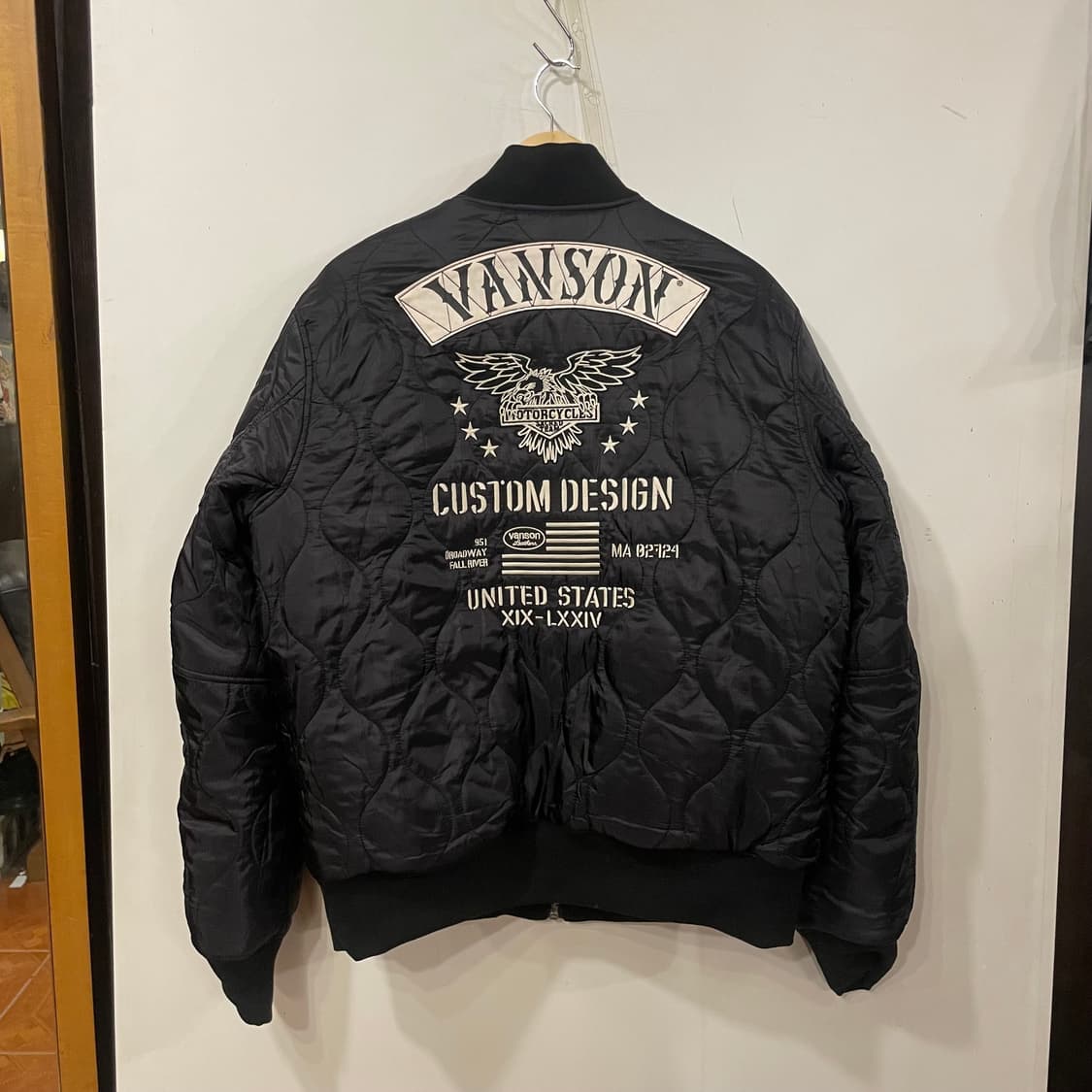 밴슨 리버시블 바시티자켓 XL 상품이미지6