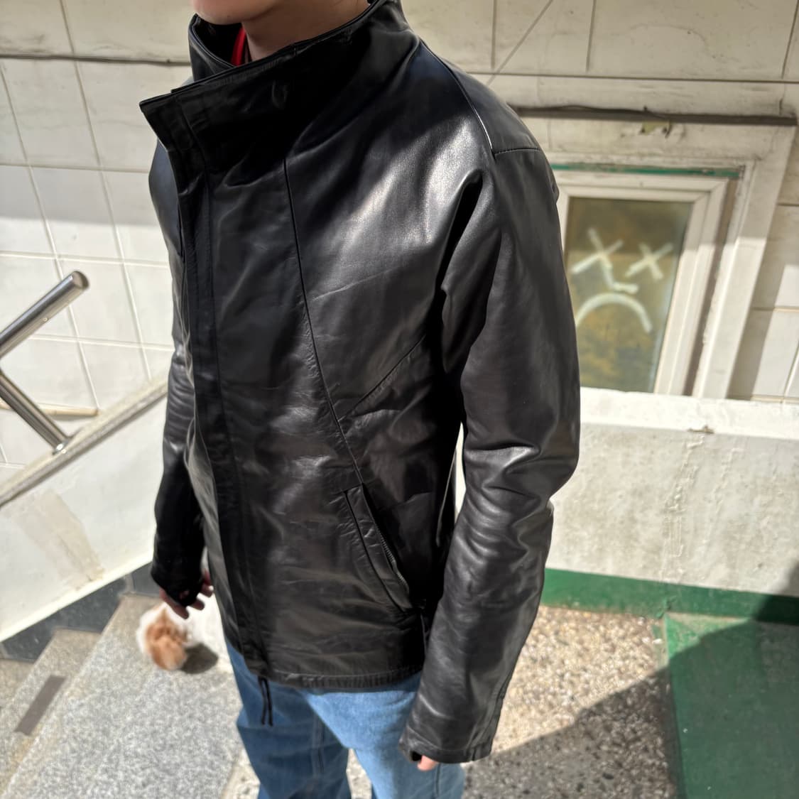 boris bidjan saberi calf skin lap jacket 상품이미지6