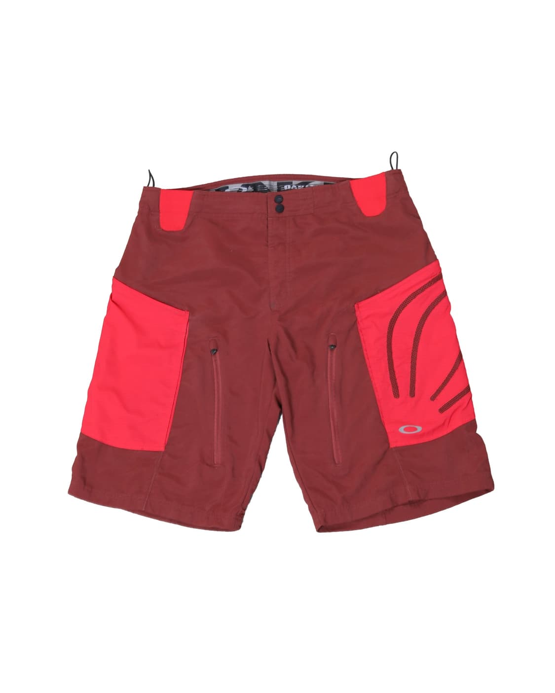Oakley 00s MTB Shorts Red Mesh Panel 상품이미지1