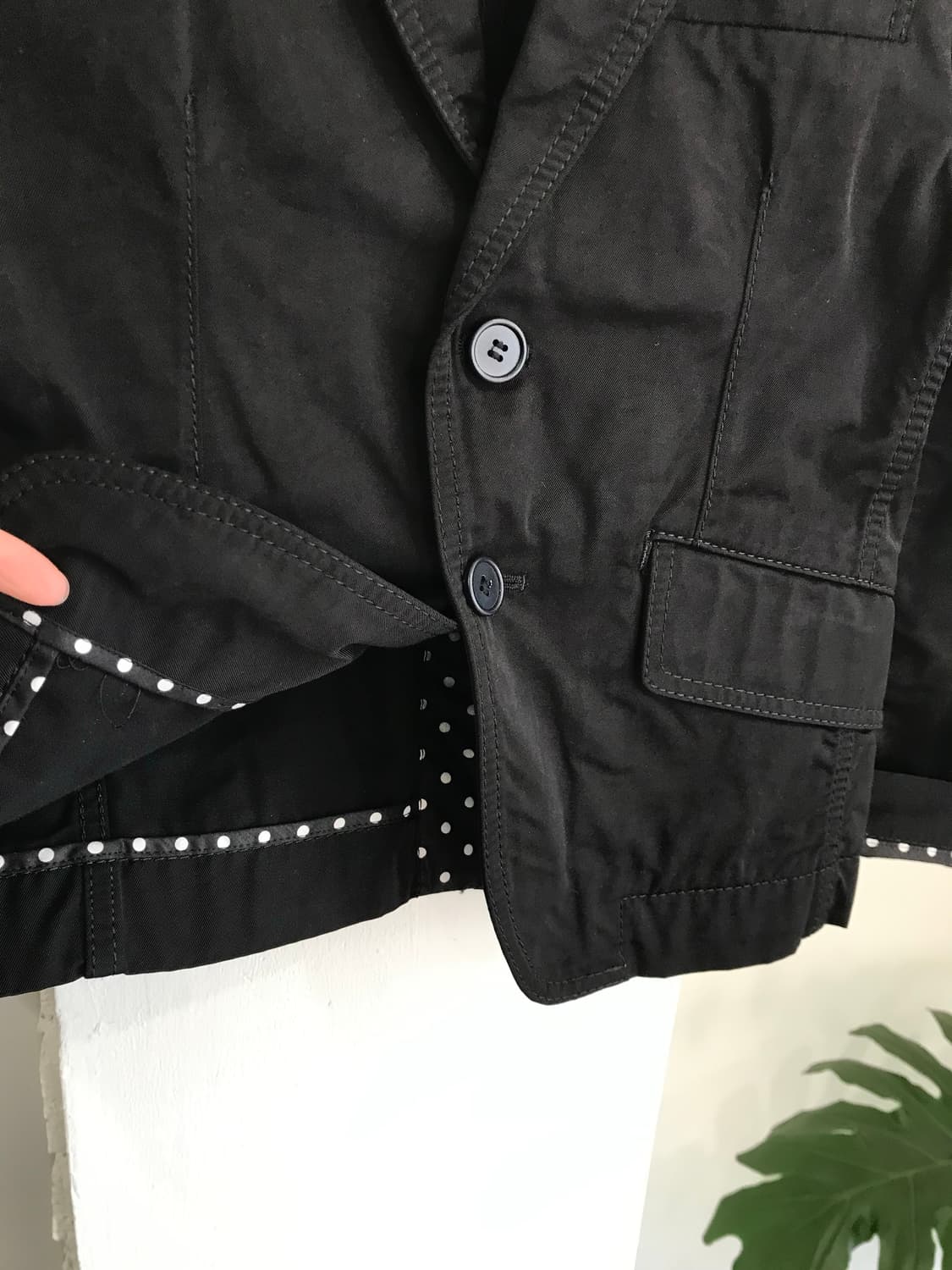 꼼데가르송 도트 자켓  상품이미지9