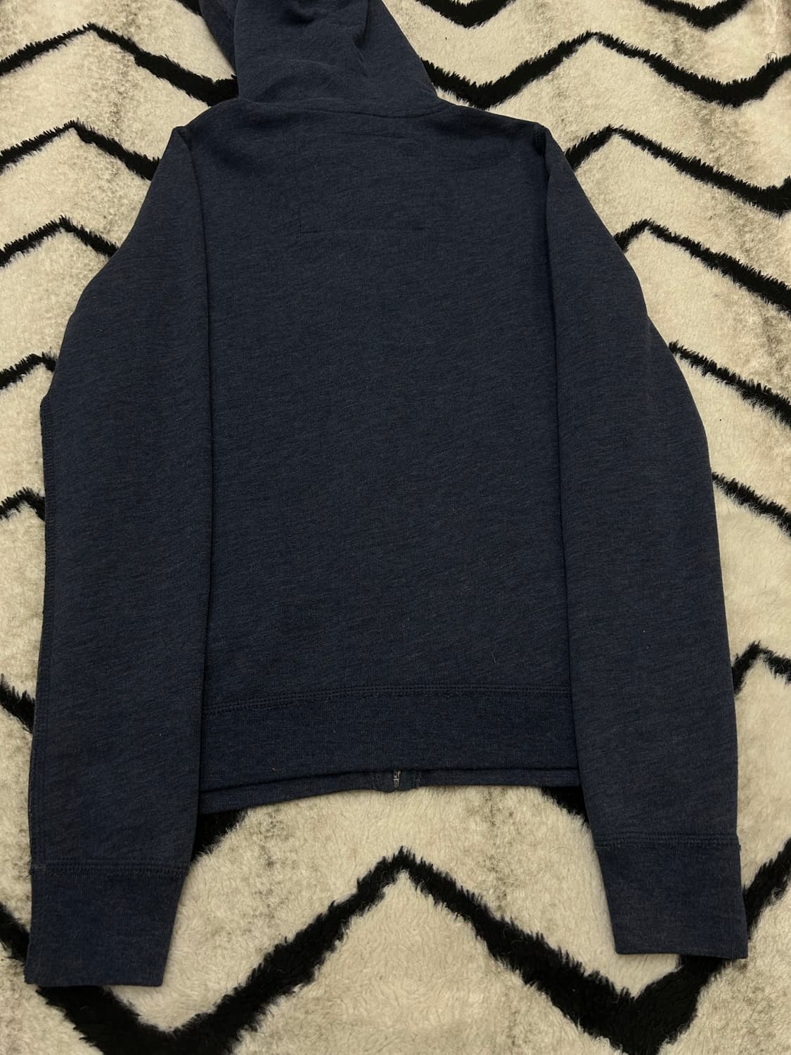 [M]아베크롬비 스펠아웃 후드집업/네이비/약기모 상품이미지4