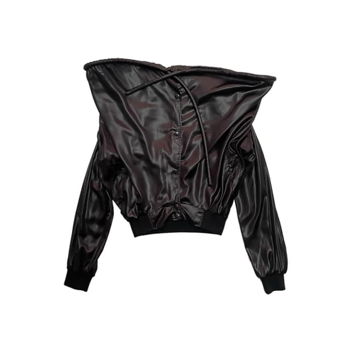 MARTIN MARGIELA Leather Effect Bomber 상품이미지1