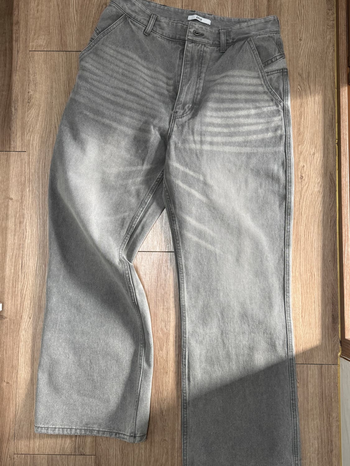 Etce KENDRICK SEMI FLARE DENIM PANTS 상품이미지2