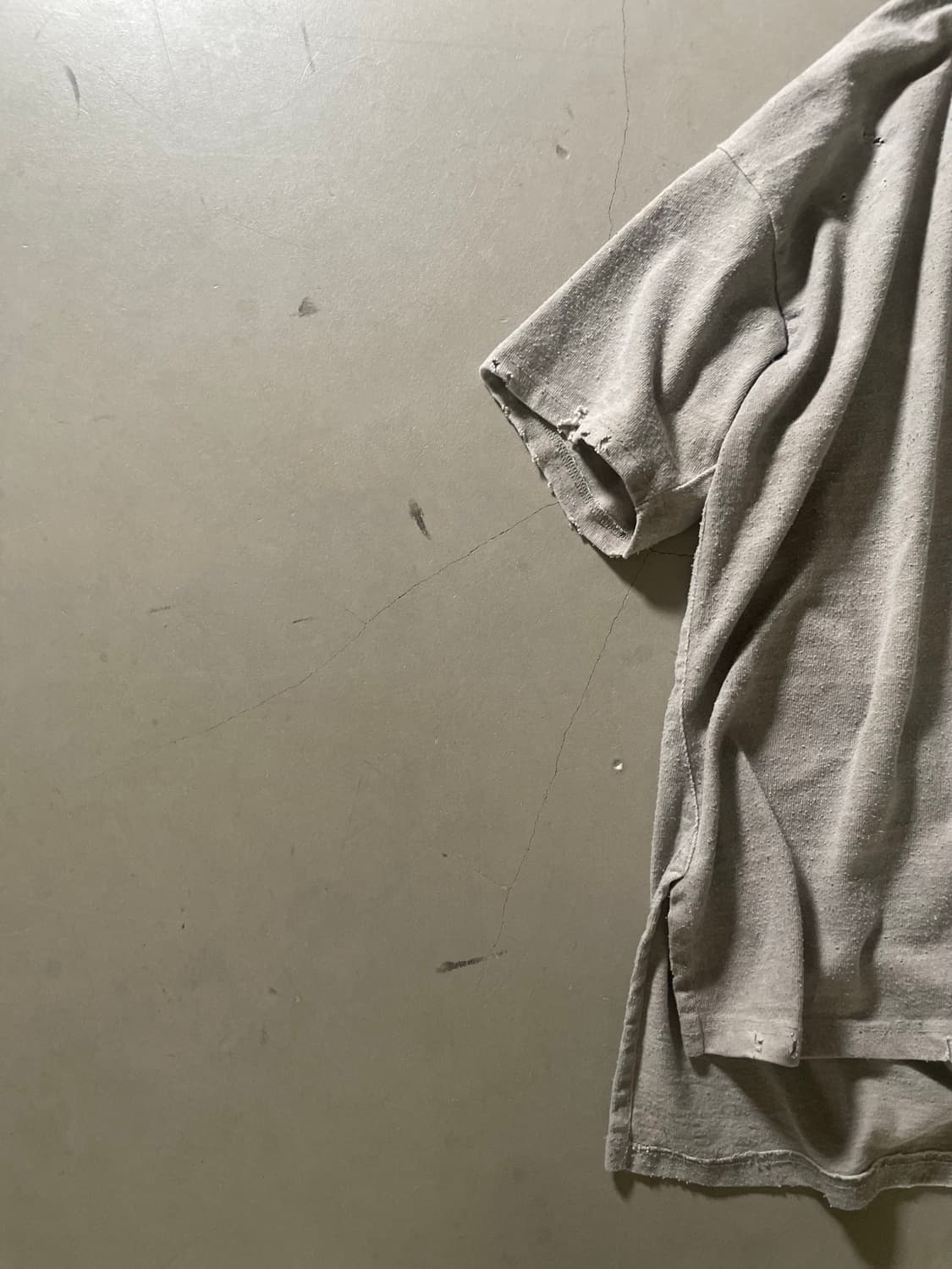 KZ ATELIER Layered Cut-Off Tee 상품이미지2