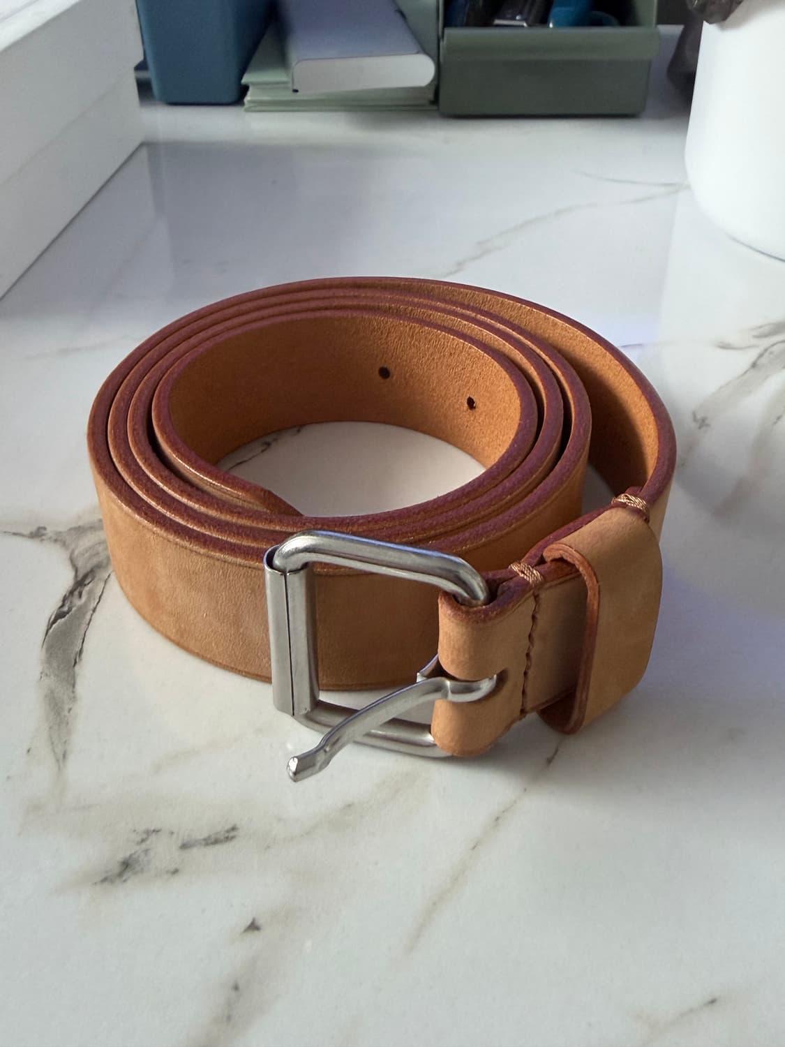 아르켓 레더 벨트 M사이즈 상품이미지1