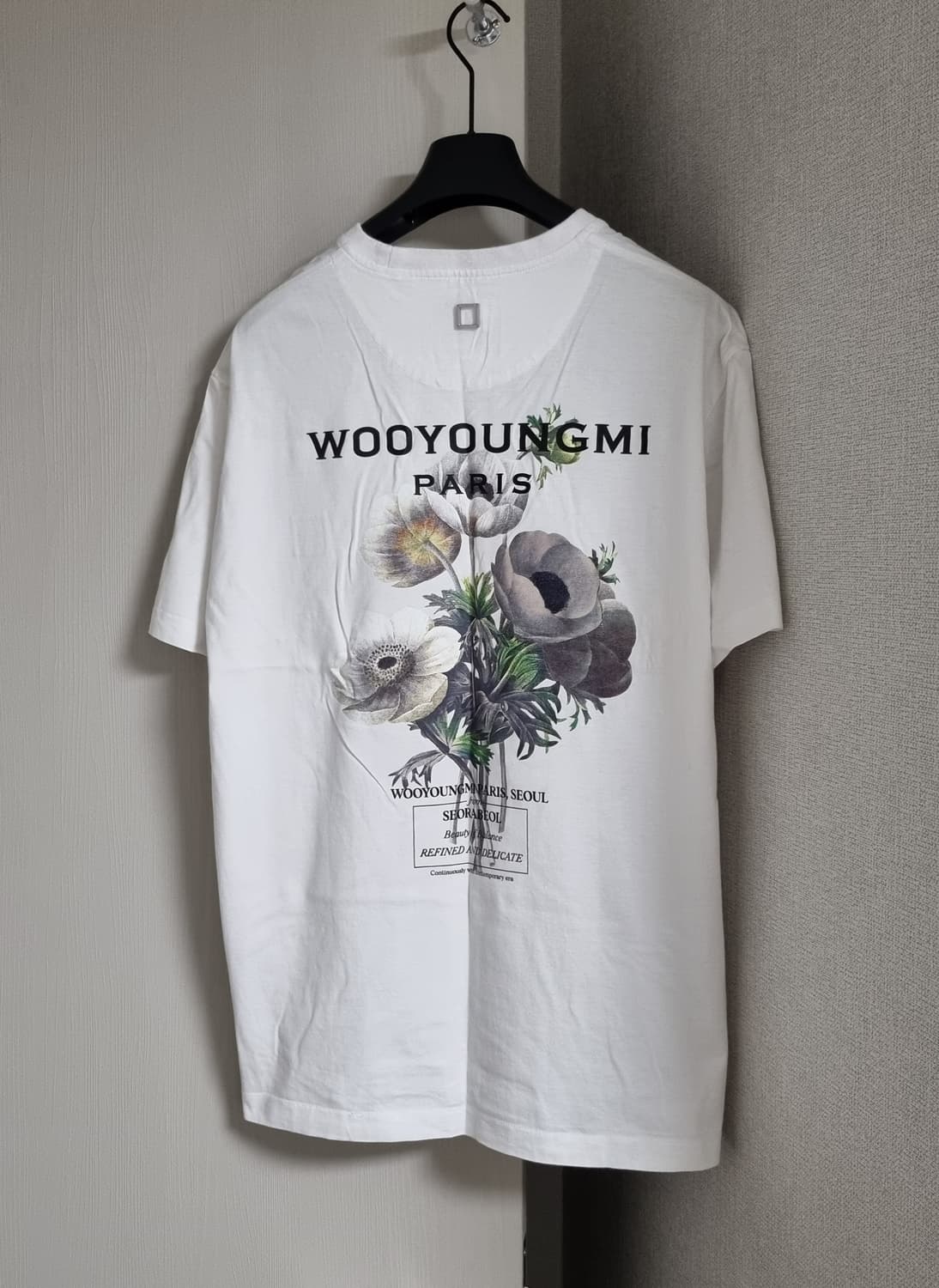 우영미 플라워 반팔 상품이미지1