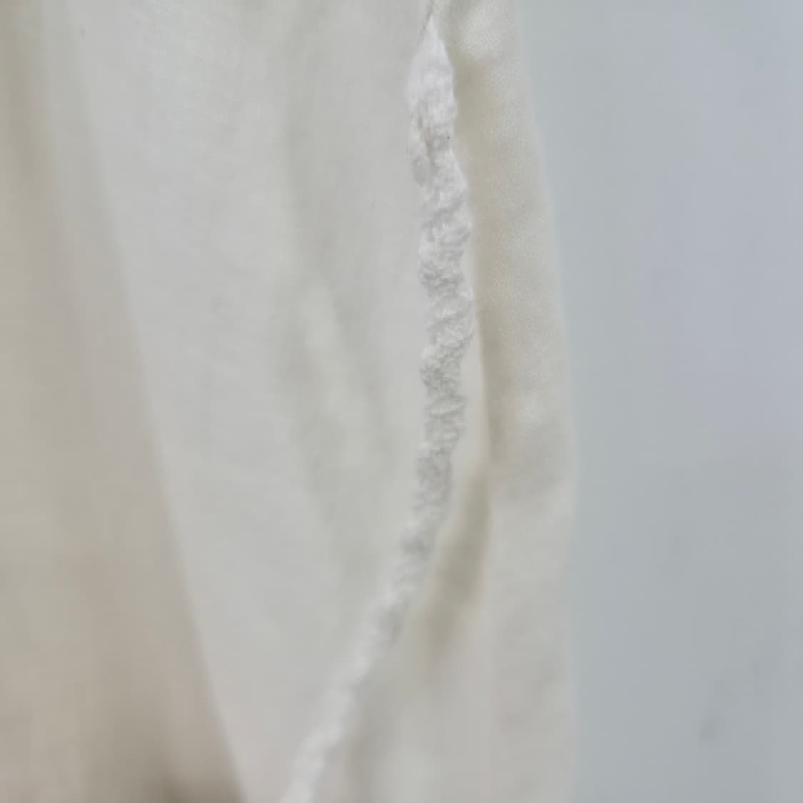 earth 린넨 코튼 플라워 니트장식 내추럴 슬리브리스 원피스 상품이미지8