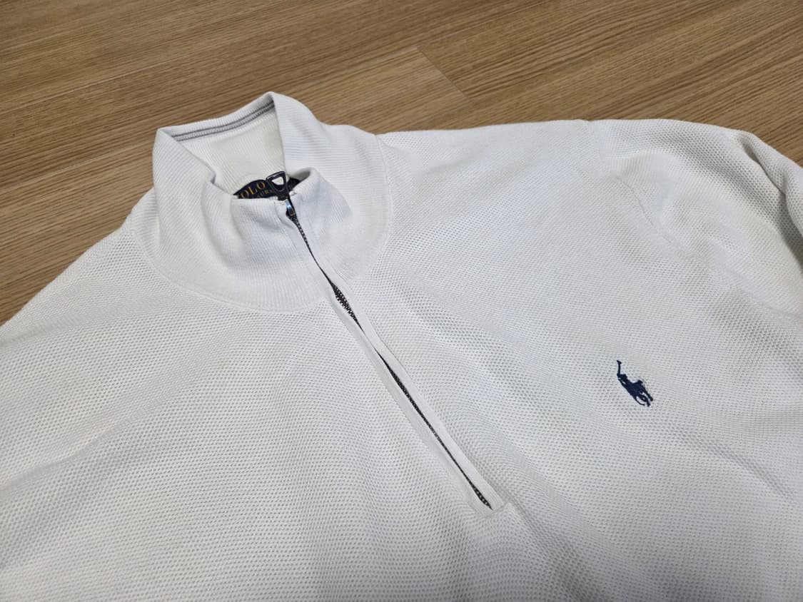 폴로 랄프로렌  코튼 하프 집업 스웨터  상품이미지4