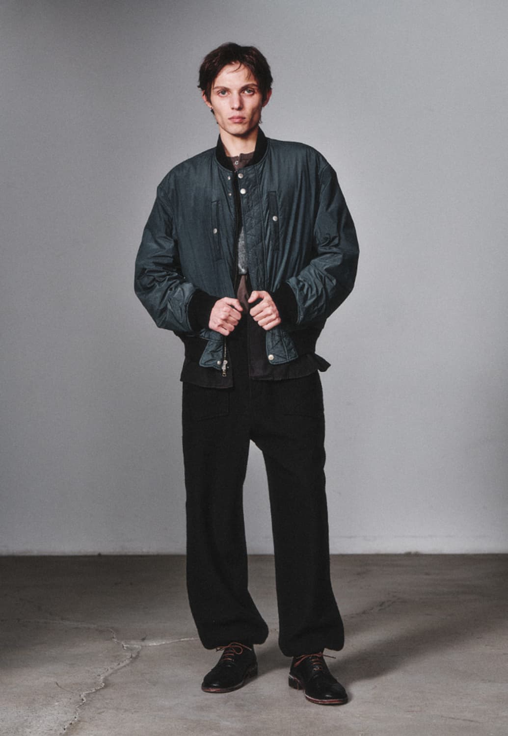 아트이프액츠 / Garment-Dyed Rayon Ma-1 상품이미지3