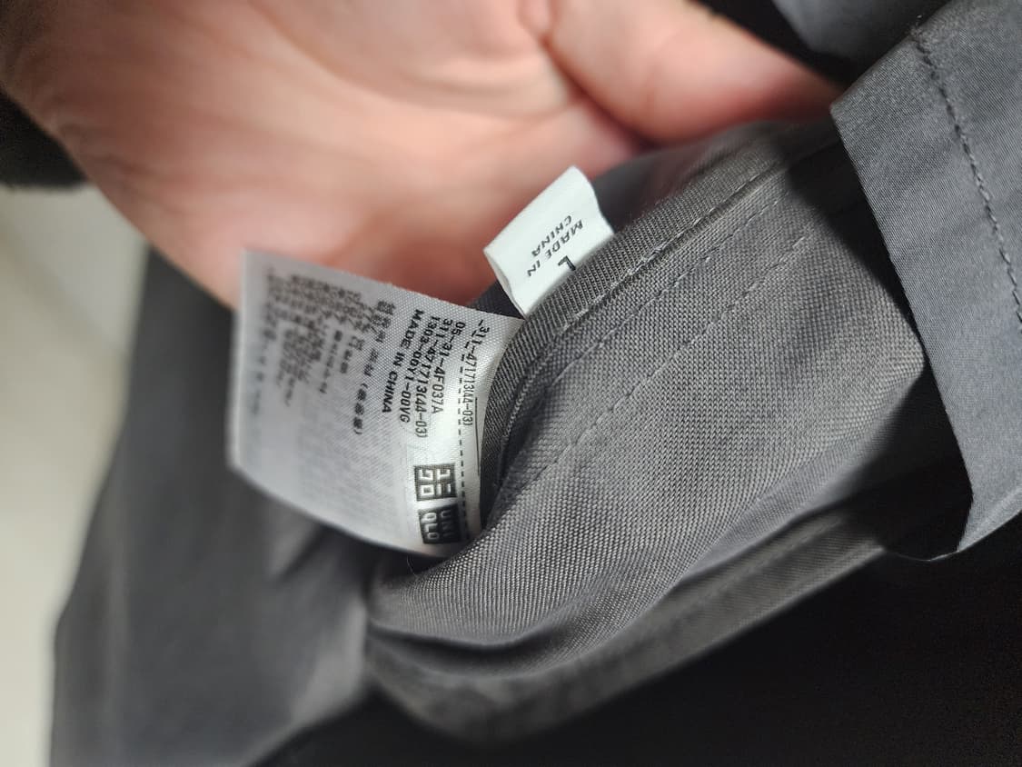 새제품 L) 유니클로U 24FW 오버사이즈 싱글브레스트 코트 상품이미지7