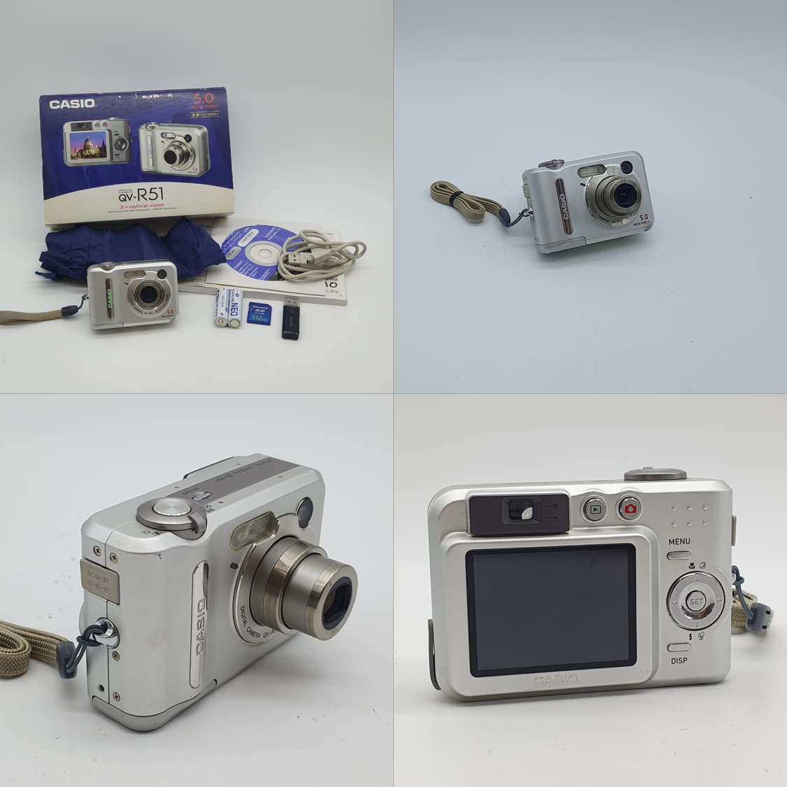 작례⭕️ 카시오 QV-R51 박스 실버 메탈릭⌚ 상품이미지2