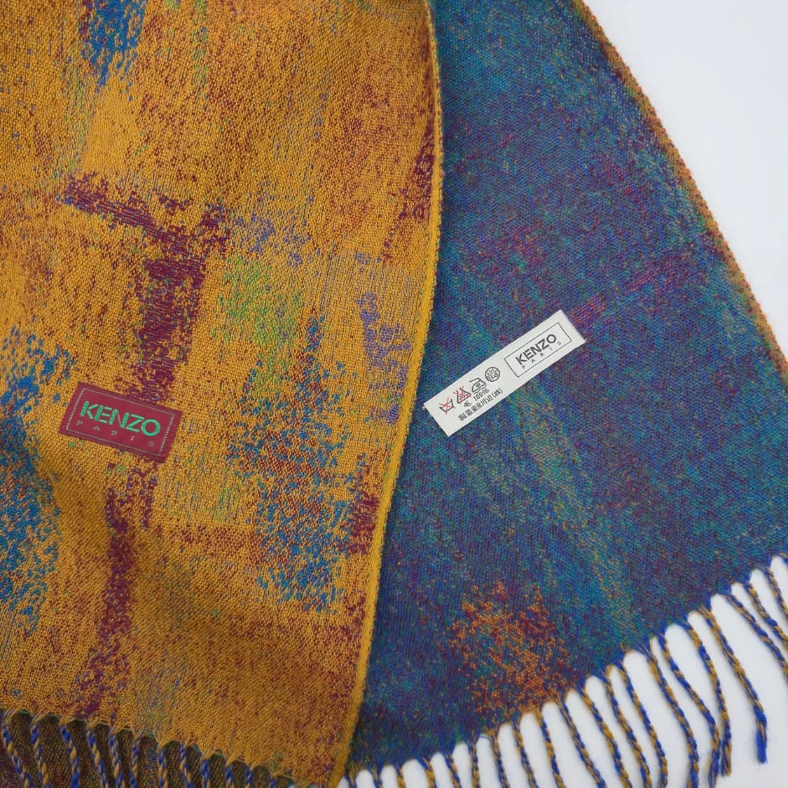 KENZO 겐조 양면 목도리 머플러 숄 [JBFS10751-68-01] 상품이미지8