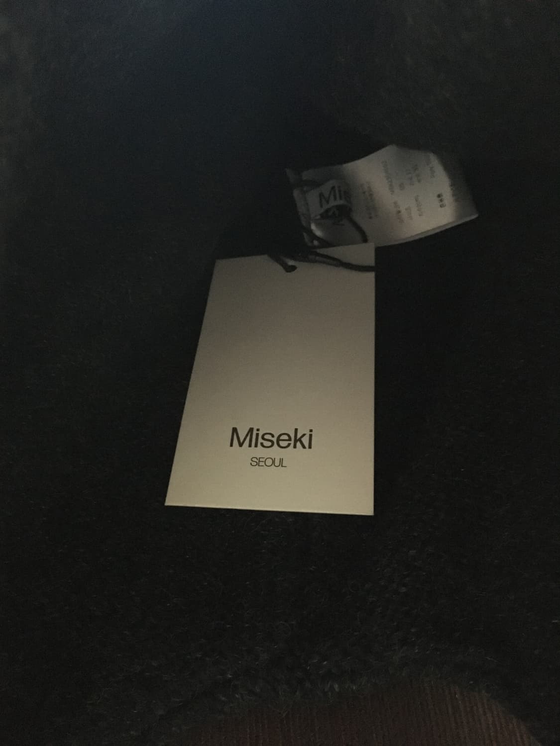 미세키서울 트루퍼햇 비니 블랙 상품이미지4