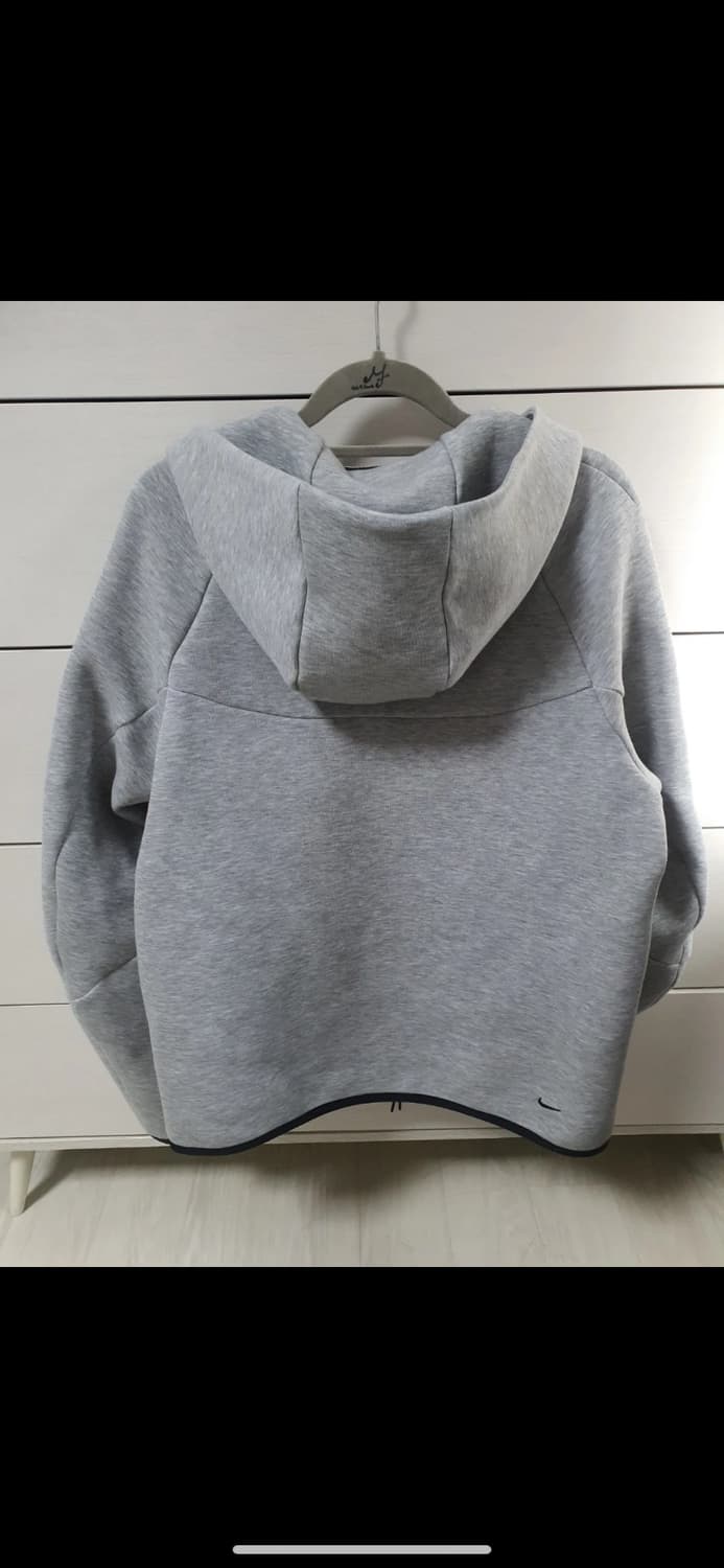 나이키 테크 플리스 후드집업 회색 상품이미지2