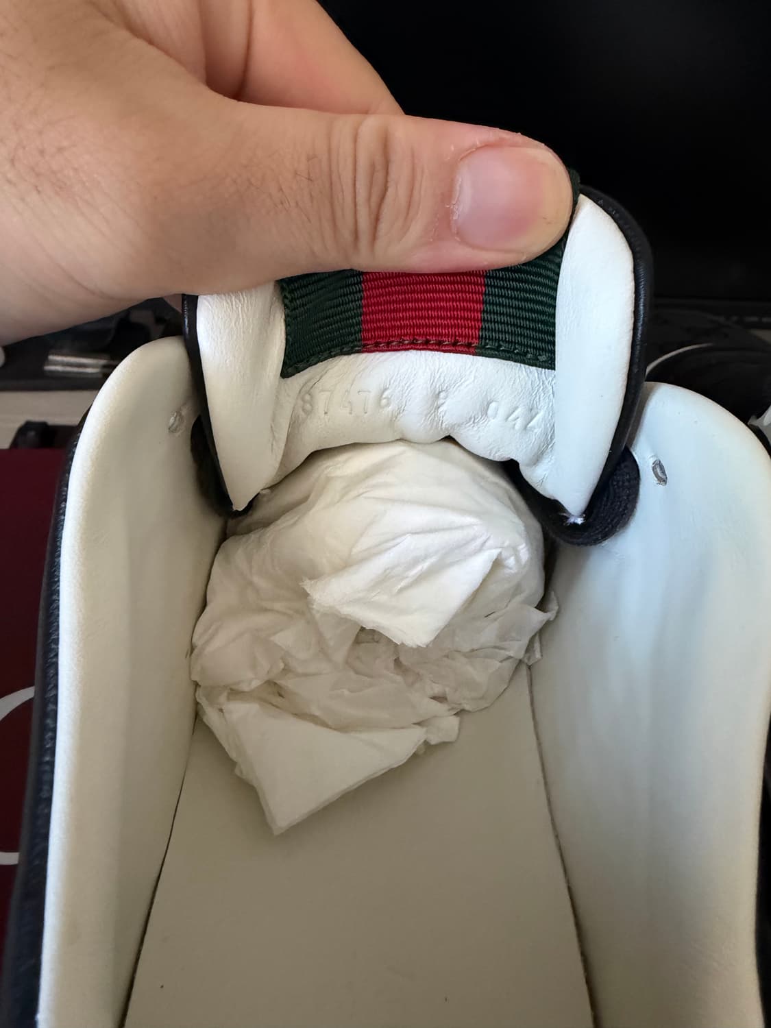 [9] 구찌 리웹 스니커즈 블랙 상품이미지3