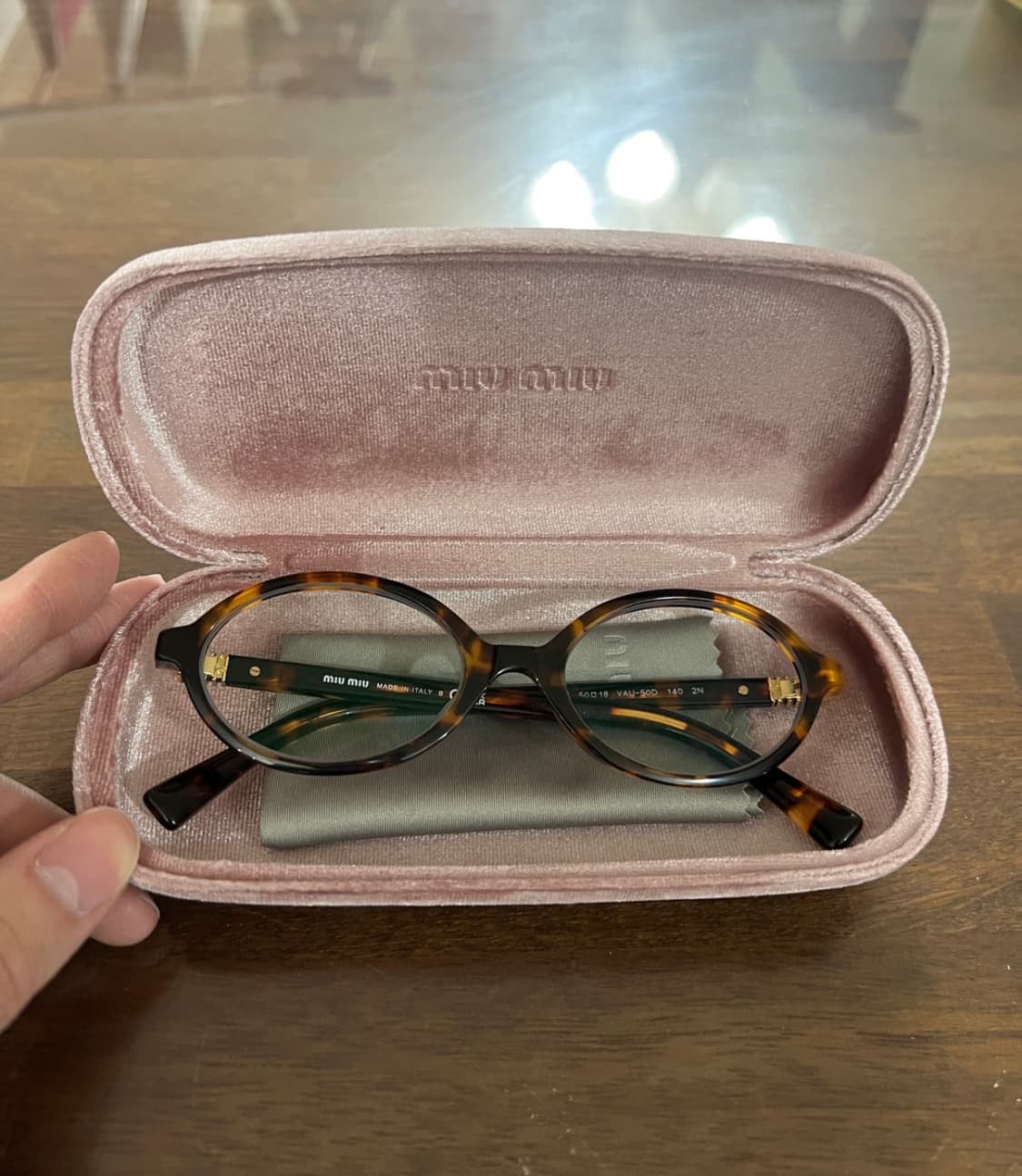 미우미우 리가드 안경 (아시안핏) 상품이미지1