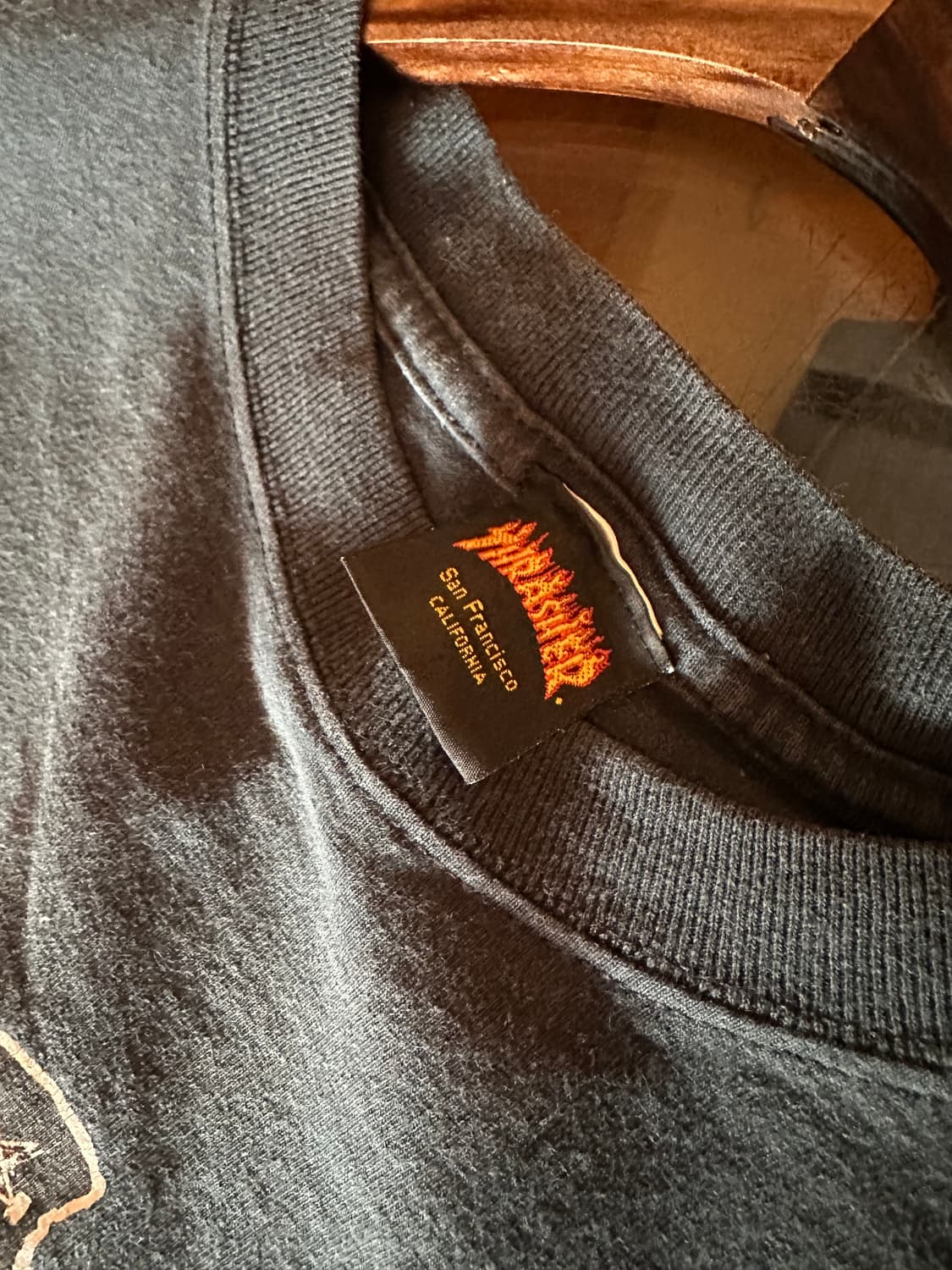 00s 빈티지 Thrasher 트레셔 보더 반팔 티셔츠 상품이미지5