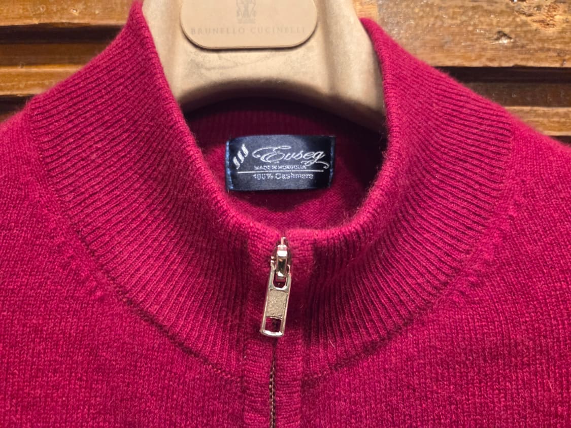 내몽고산 캐시미어 짚업 가디건  상품이미지9