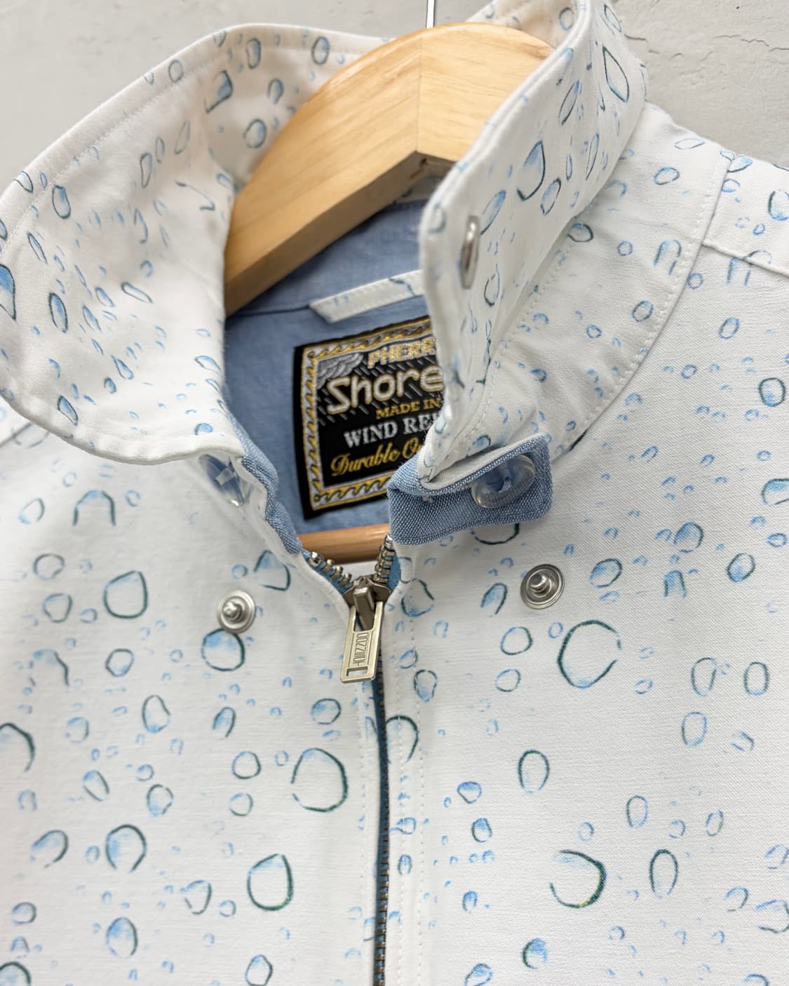 페로우즈 버블 패턴 코튼쉘 워크 자켓 상품이미지5