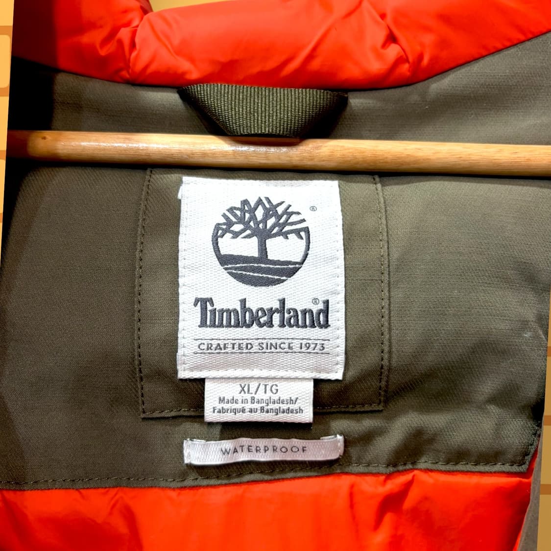 팀버랜드 올리브 워터프루프 다운 자켓 (XL) 상품이미지7