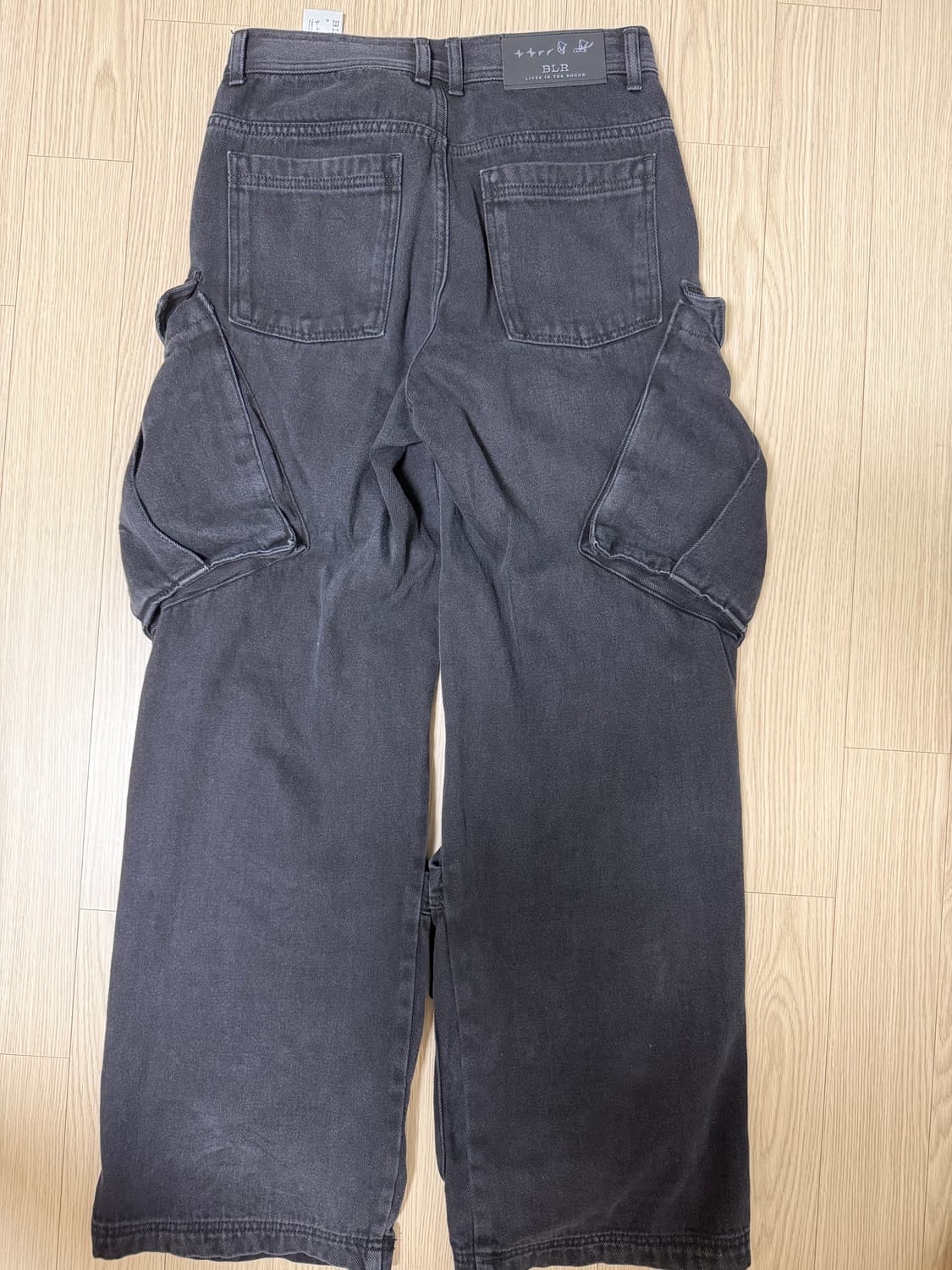 BLR 비엘알 Utility Cargo Washed Denim Pants 상품이미지3