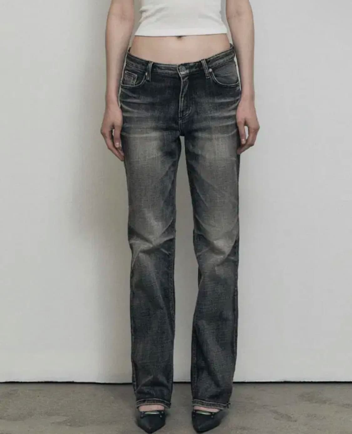보헤미안서울 CRUMPLED WASHING DENIM PANTS 상품이미지4