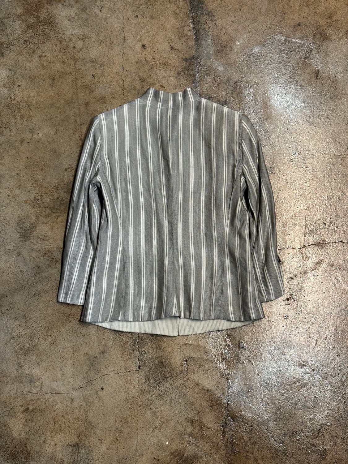 44-55 ) ARMANI Pebble Stripe Jacket 상품이미지8