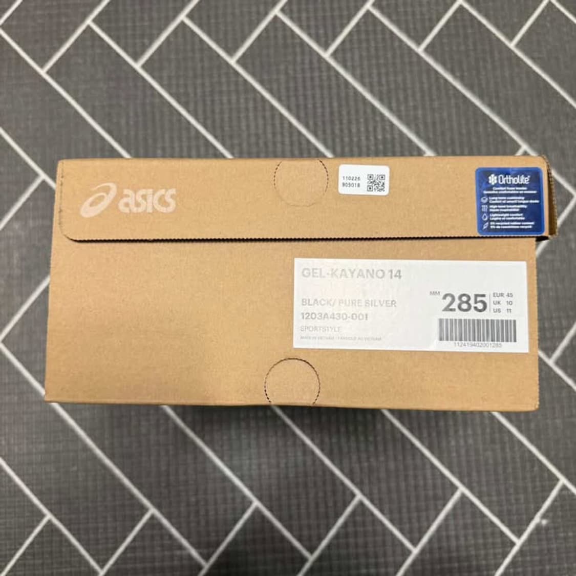 [285] 아식스 x 언더마이카 x 아트모스 젤카야노 14 블랙 상품이미지2