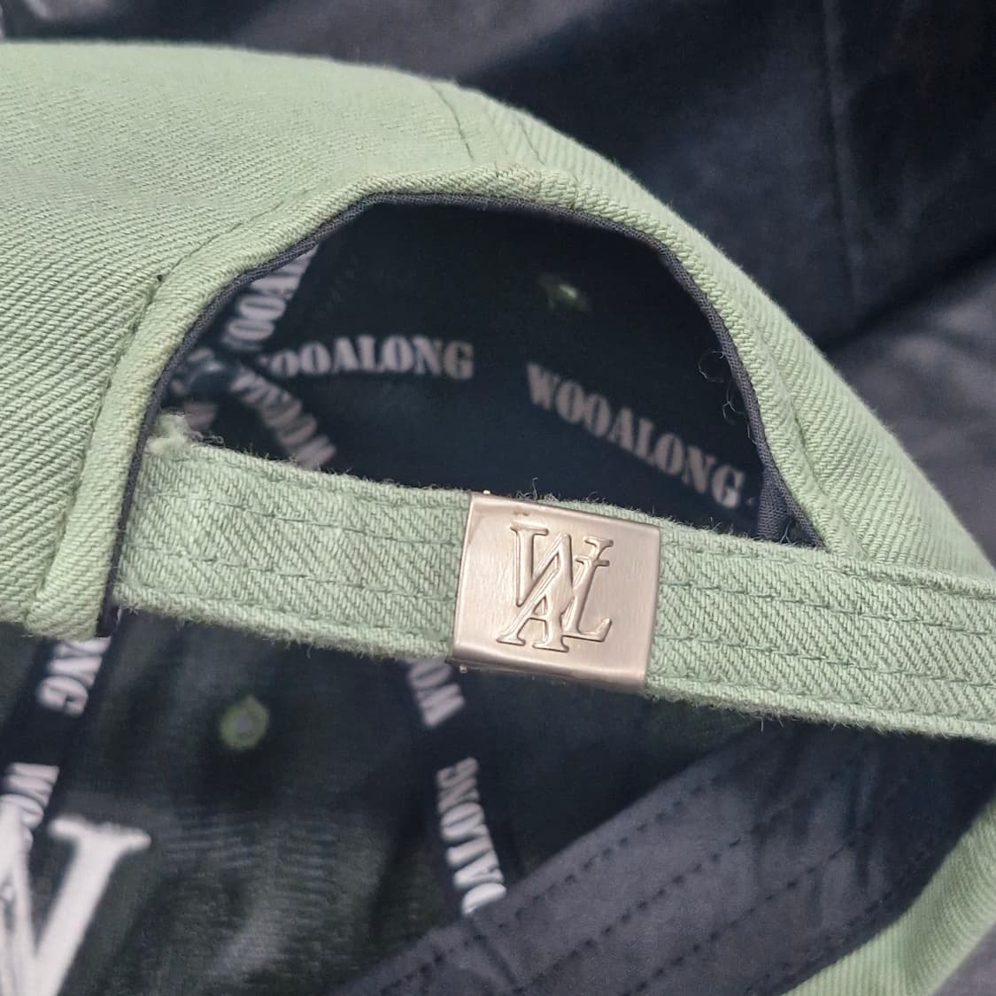 우알롱 로고 볼캡 상품이미지6