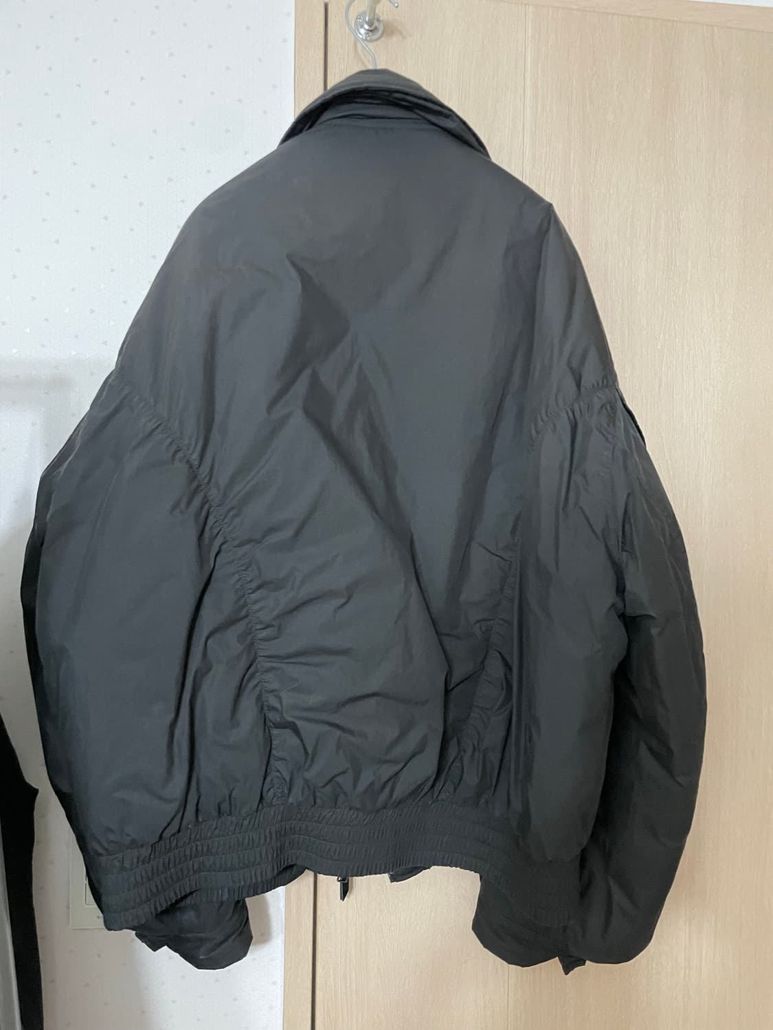 쿠어 블루종 MA-1 블랙 아우터(M) 상품이미지3