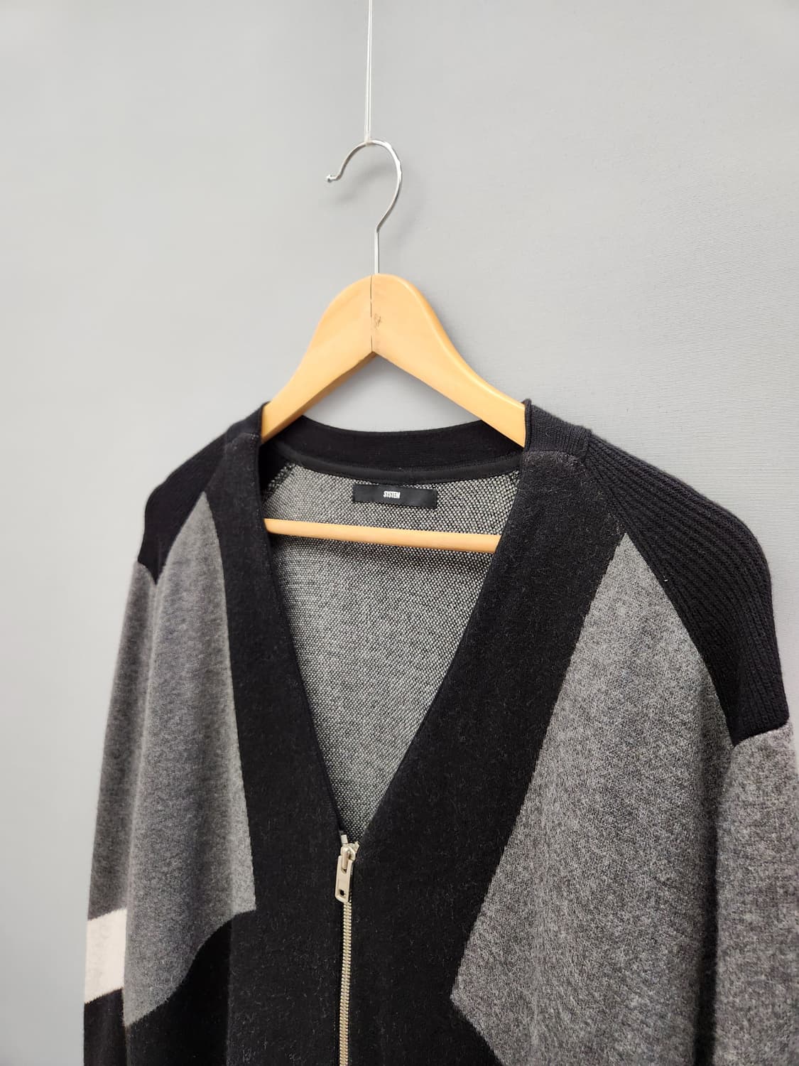 시스템옴므 집업 가디건 상품이미지3