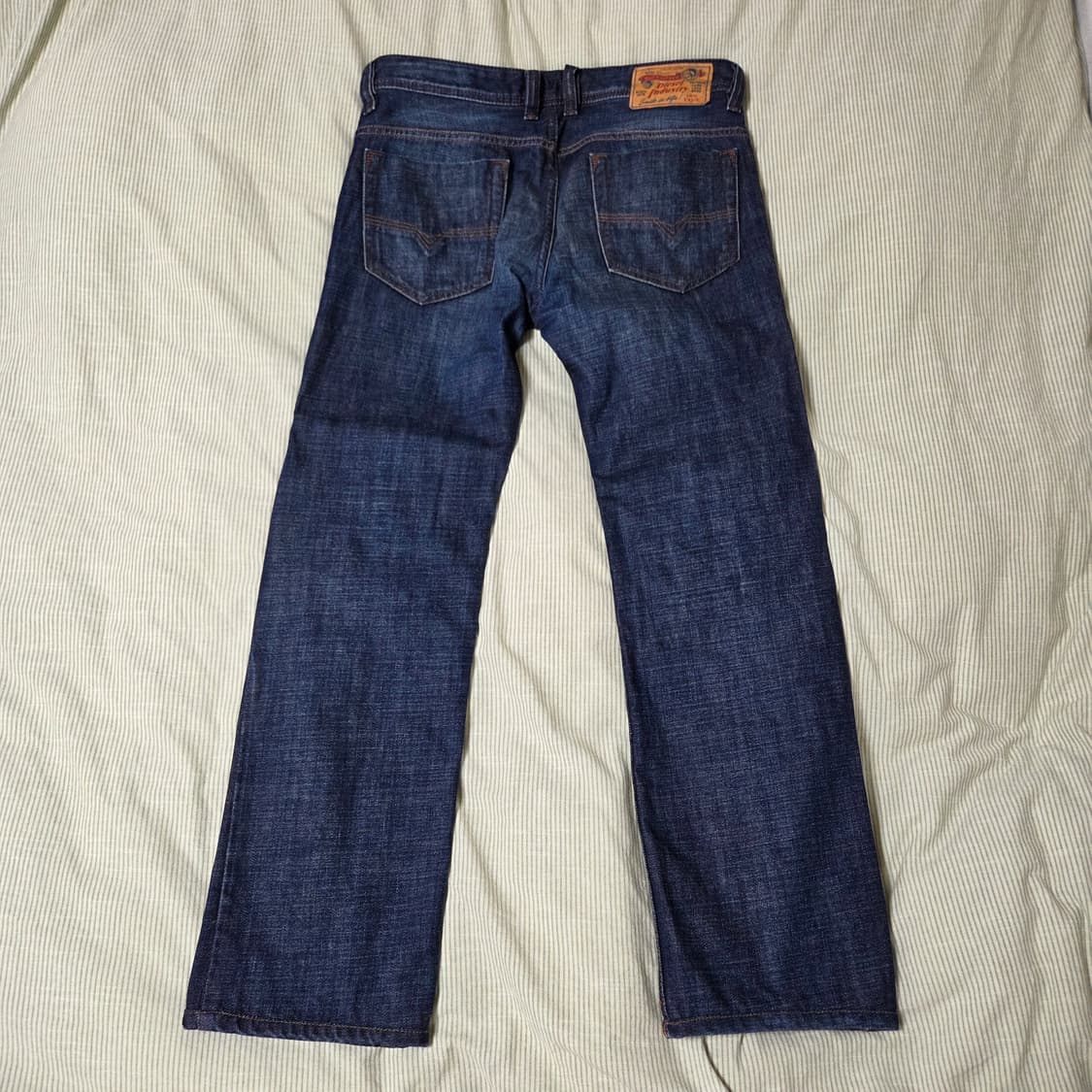 디젤 diesel 사파도 0074w워싱 슬림 진 워시드 청바지 진청 29 상품이미지2