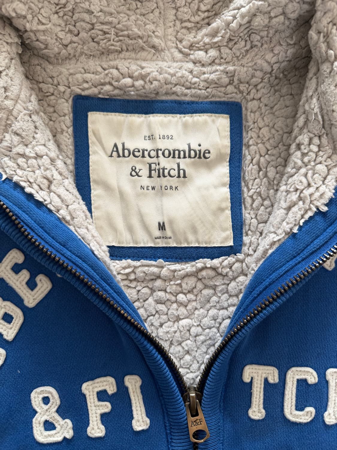 아베크롬비 울프죠 후드집업 상품이미지4