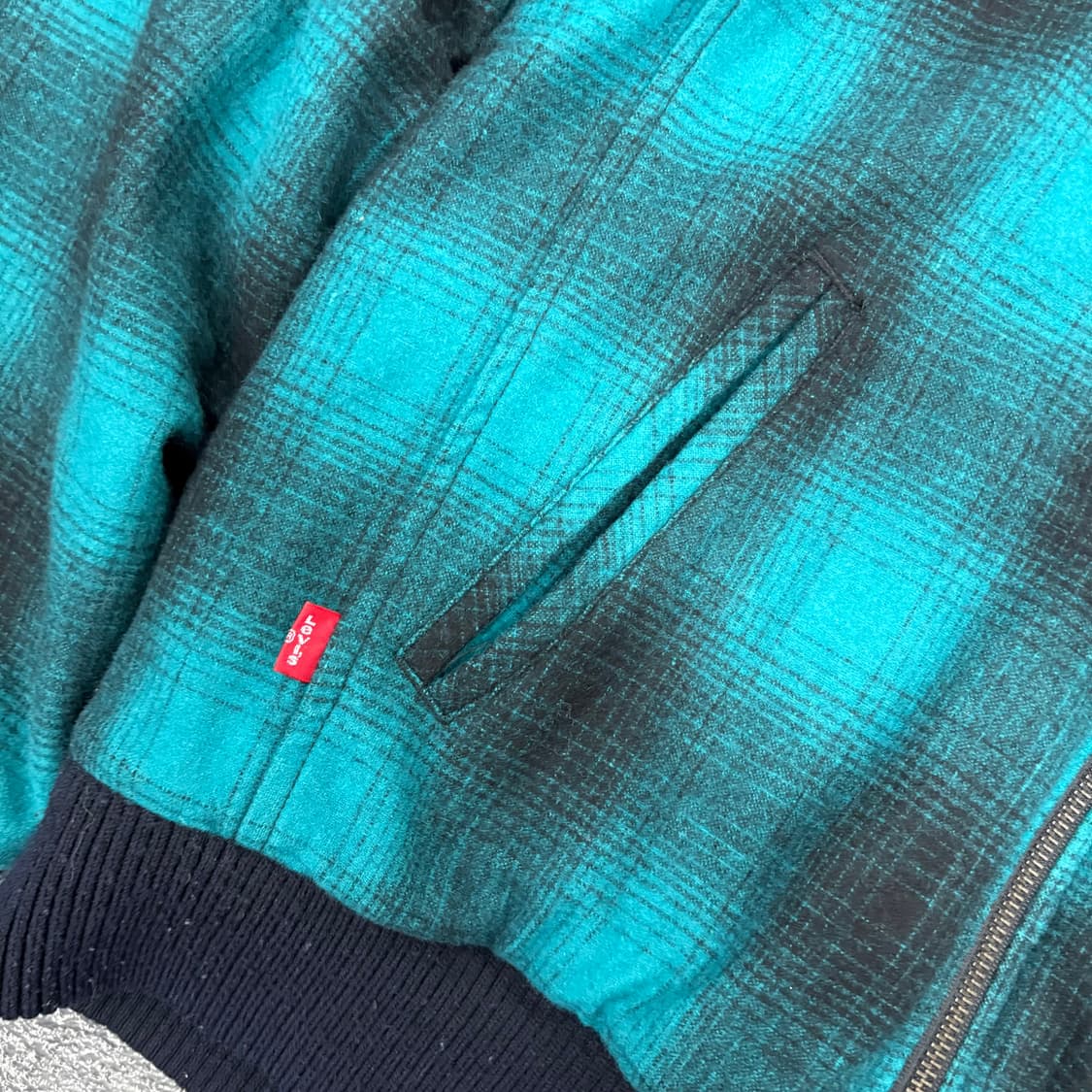 (100)리바이스체크후드자켓 상품이미지3