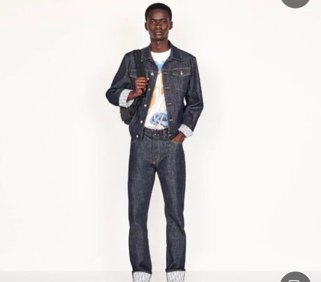 디올 오블리크 데님자켓 (정품 상품이미지5