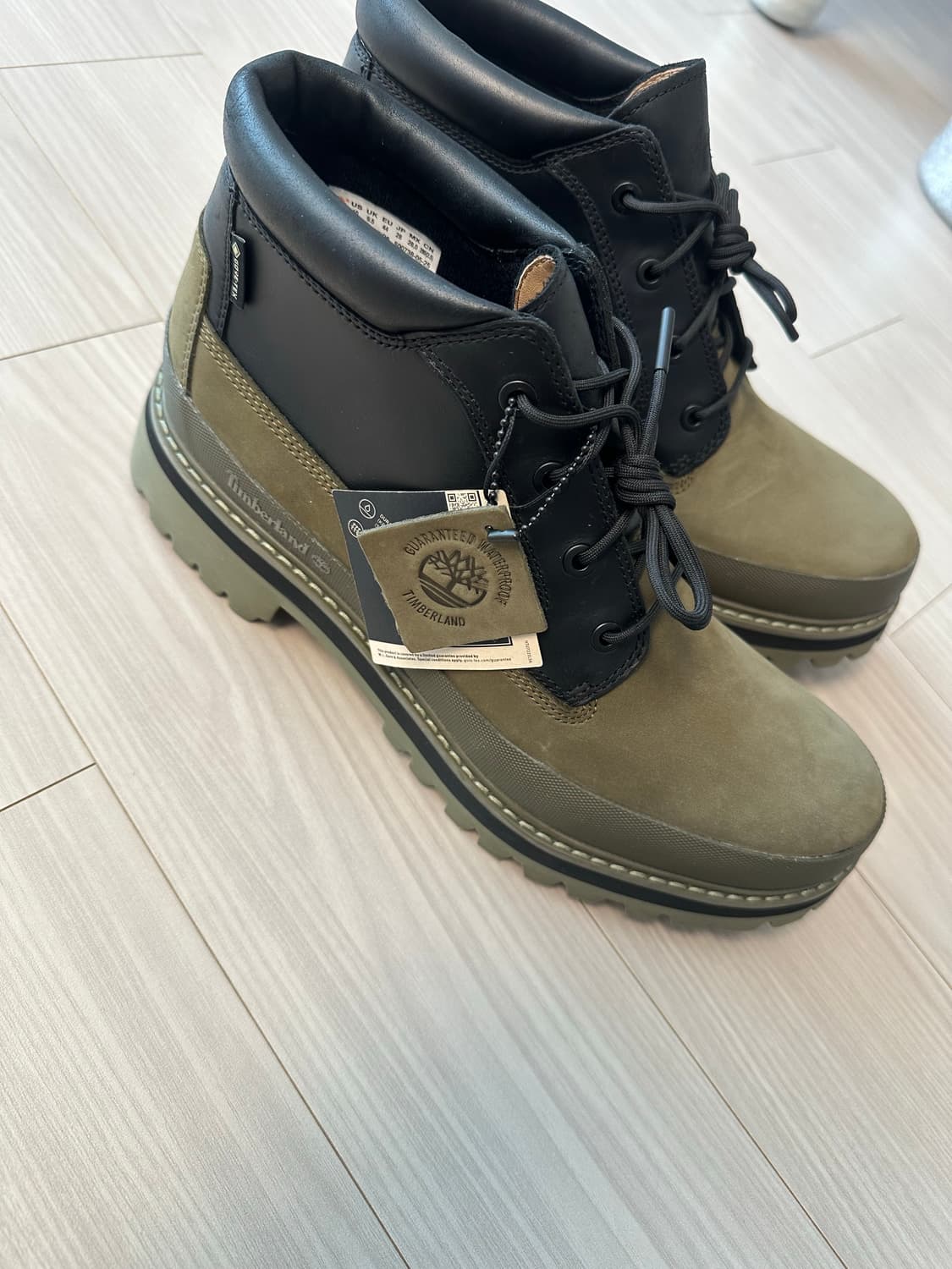 팀버랜드 프리미엄 차카 26SS 투톤 카키 280 (새상품) 상품이미지2