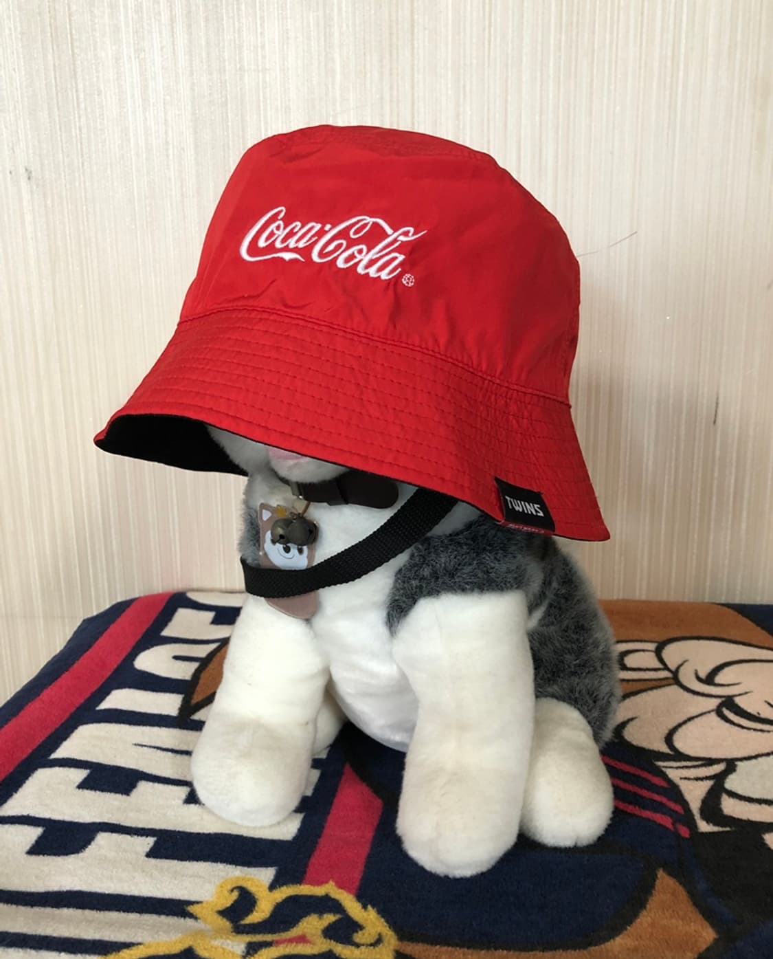 KBO LG트윈스X코카콜라 콜라보 한정 버킷햇(양면) 상품이미지7