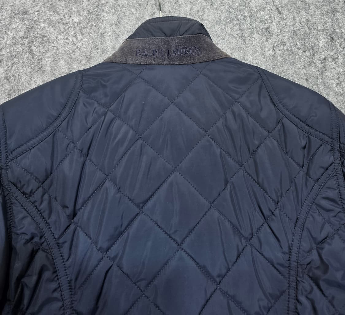 폴로 랄프로렌 다이아몬드 퀼팅 자켓 여성 S 네이비 상품이미지5