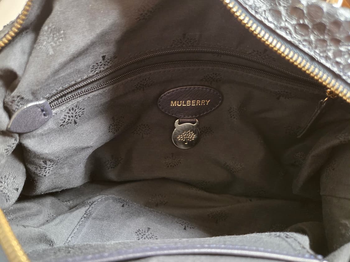 정품 멀버리 뱀가죽 숄더백 상품이미지3