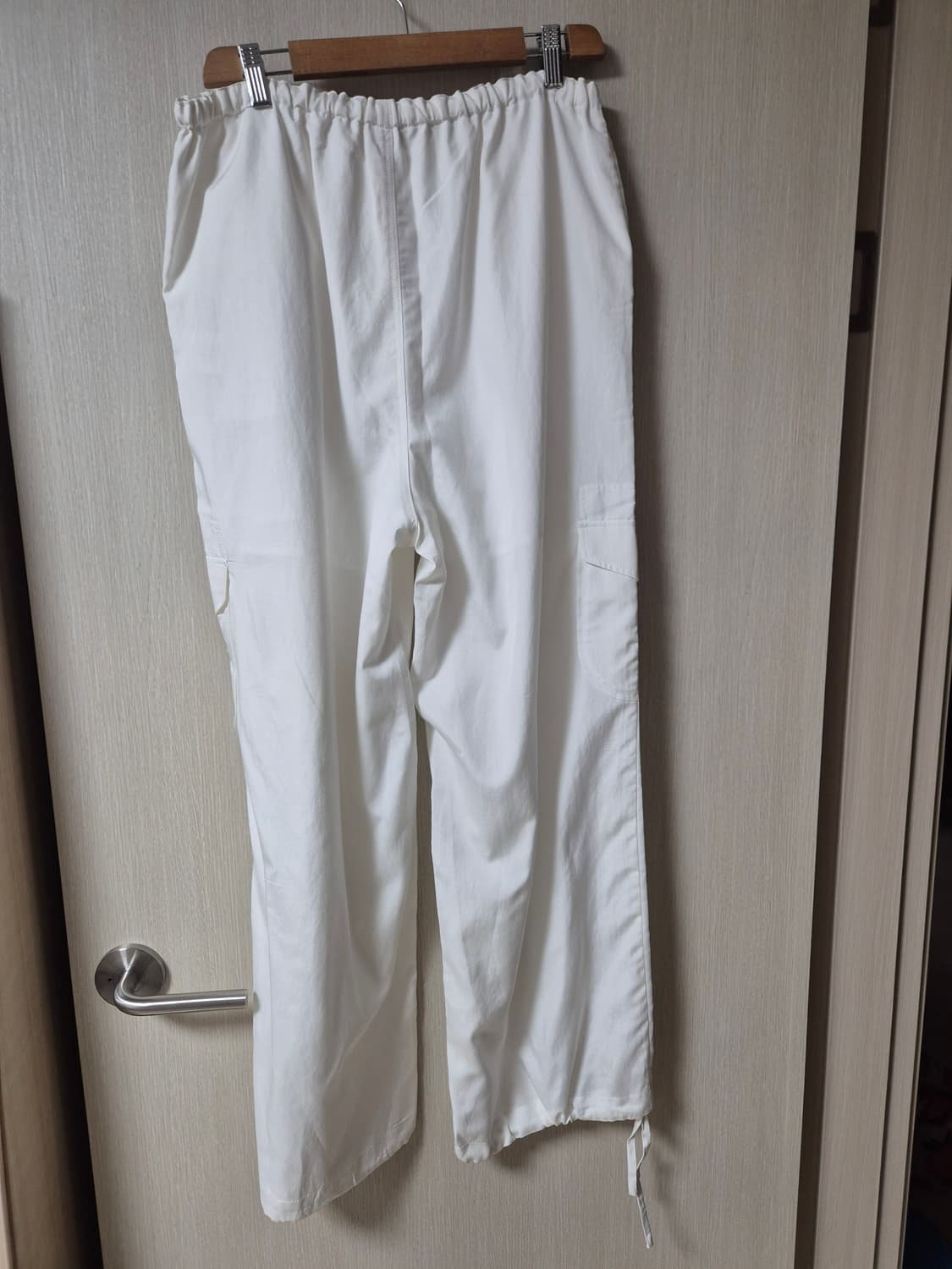  FARVEN  파르벵 포터 스트링 카고 팬츠 아이보리 상품이미지4