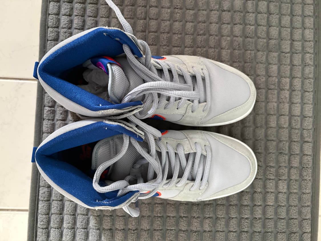 나이키 SB 덩크 하이 프리미엄 러쉬 블루 앤 팀 오렌지 270 상품이미지2