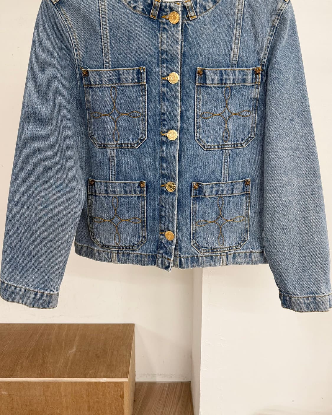 산드로 데님 캔디스 포켓 자켓  상품이미지5