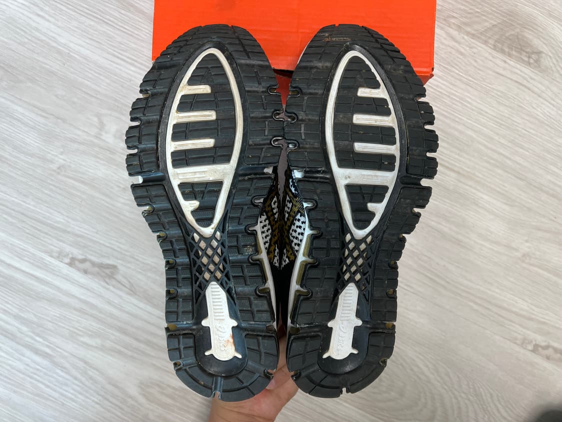 [240] 아식스(W) 젤 퀀텀 360 니트 블랙/화이트 상품이미지7