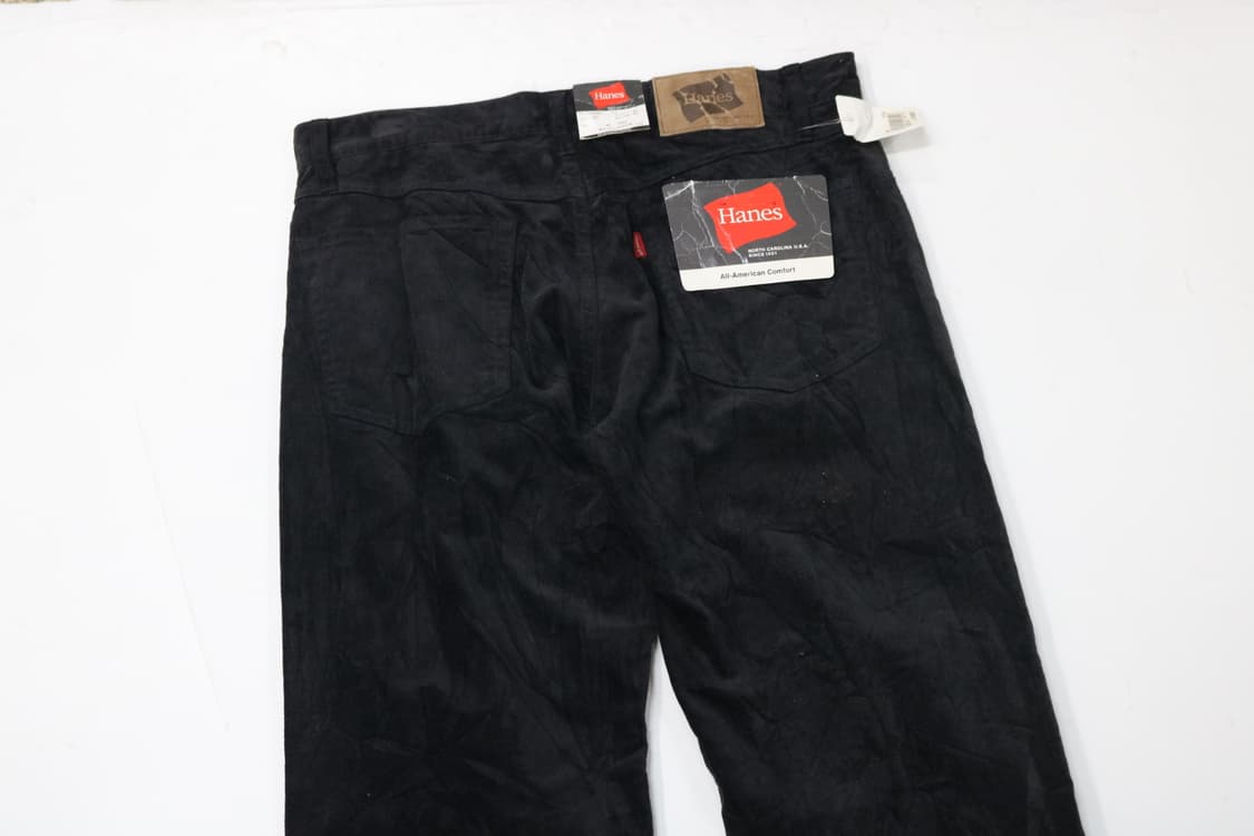 Hanes 헤인즈 빈티지 블랙 코듀로이 팬츠 (32) 상품이미지7
