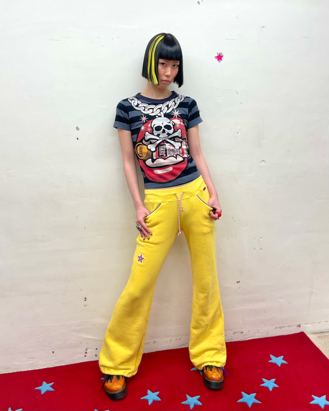 JAM BIC skull, lips Crazy T-shirt  상품이미지6