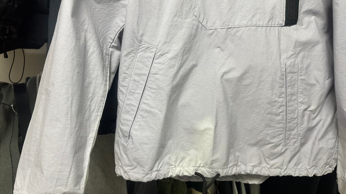 스톤아일랜드 아노락 바람막이 라이트그레이 M 정품 상품이미지2