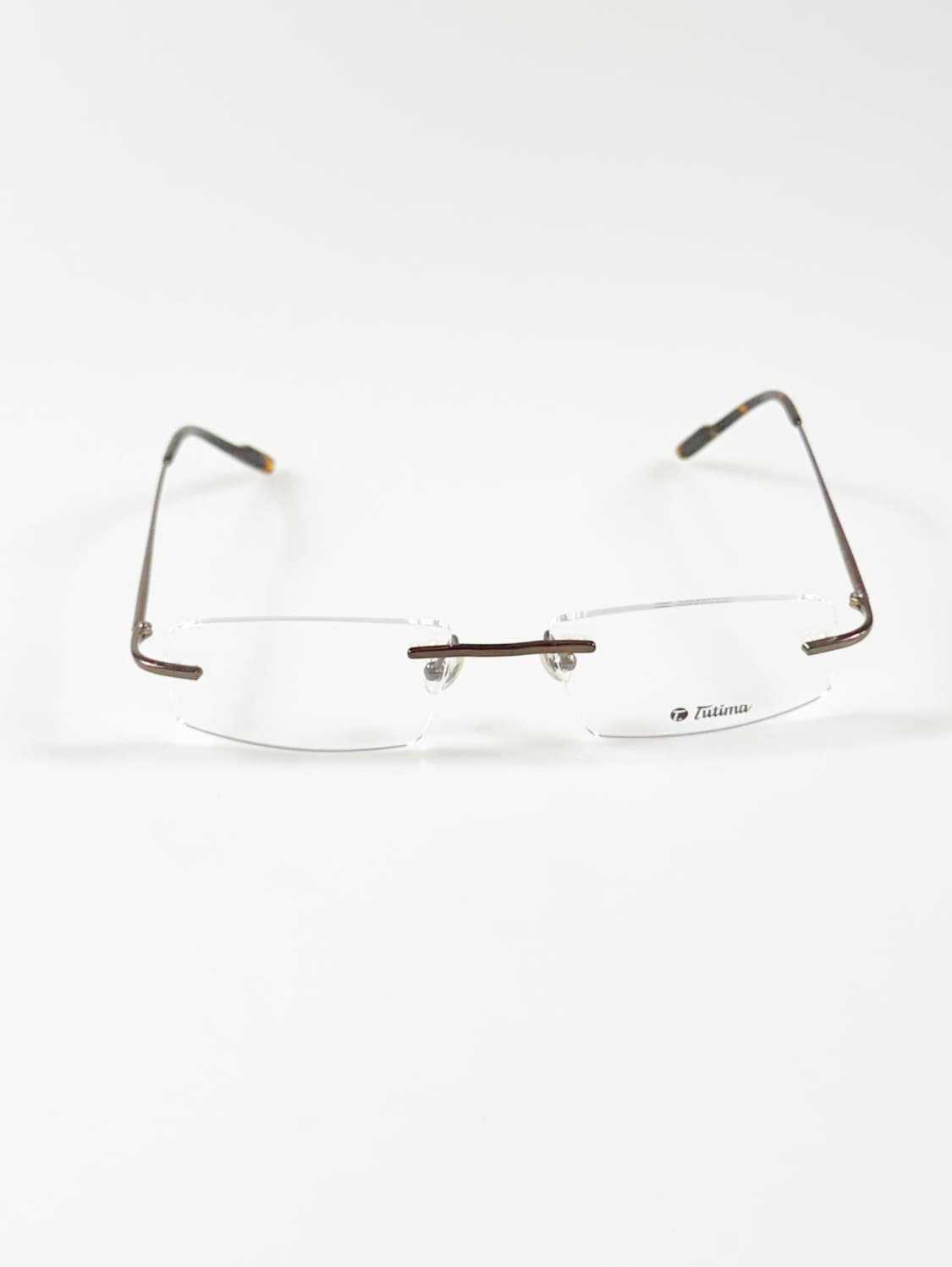 90s TUTIMA 티타늄 무테 스퀘어 빈티지 안경 상품이미지2